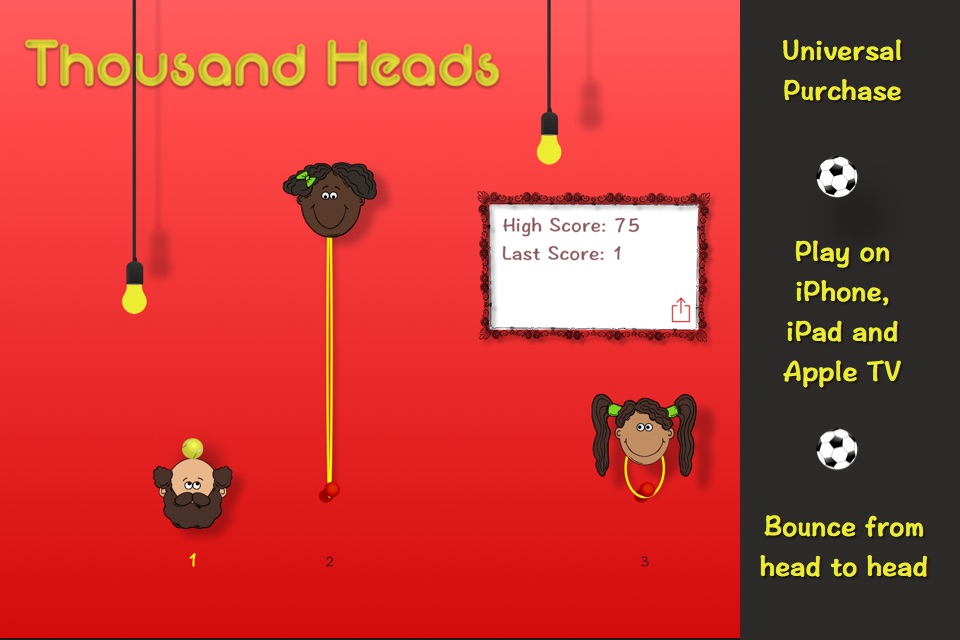 Thousand Heads Ball Bouncing screenshot 2