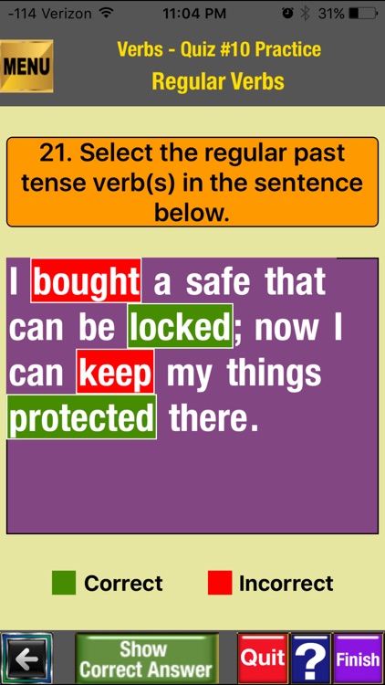 easyLearn Verbs  in English Grammar