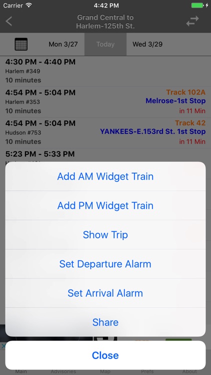 Metro North Rails