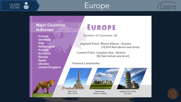 iLearn: Continents & Oceans screenshot-3