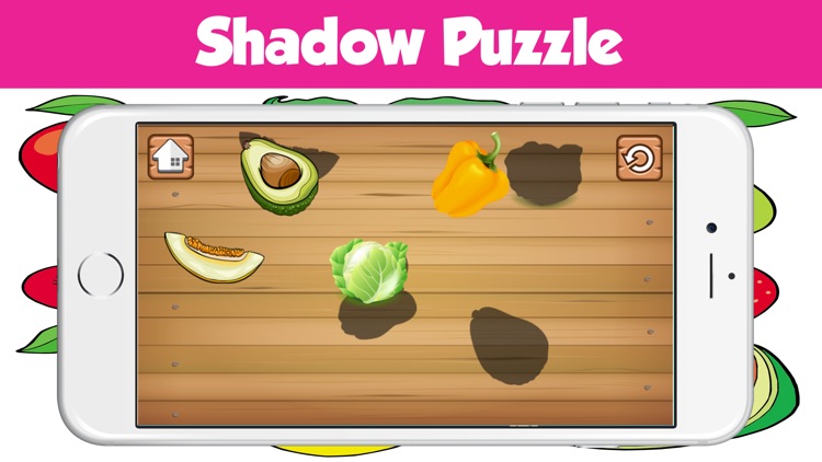 Kids Fruit Vegetable Name Practice Spelling Words screenshot-4