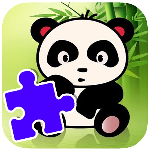 Toddlers Game Panda Adventure Jigsaw Puzzles Icon