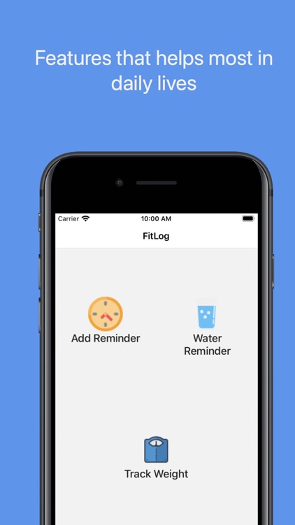 Fitlog-Your Personal Coach