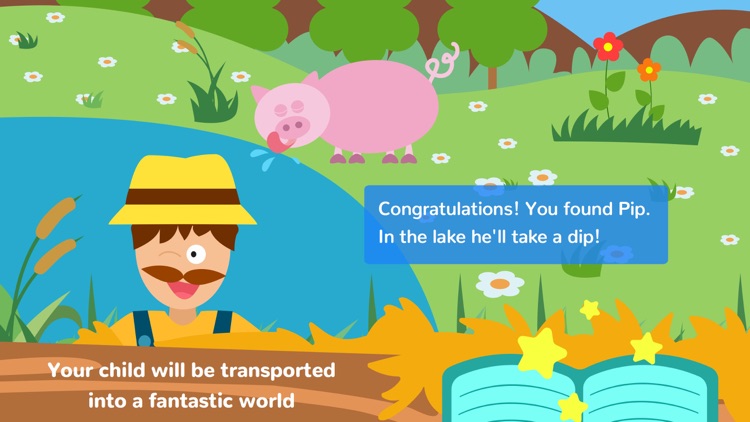 Math Tales The Farm: Rhymes and maths for kids screenshot-0