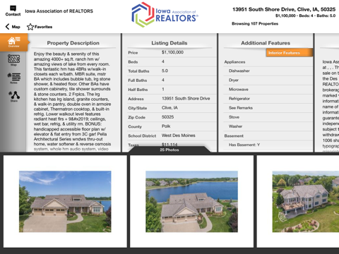 Iowa Property Listings for iPad screenshot 2