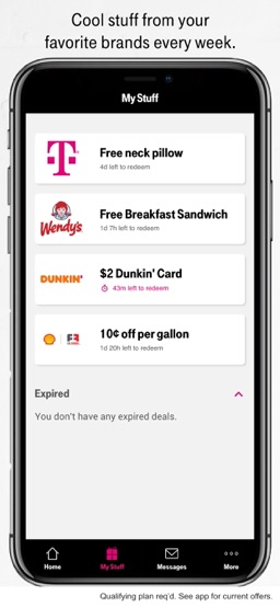 T-Mobile Tuesdays app screenshot