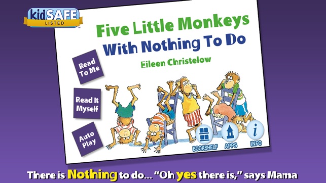 Five Little Monkeys With Nothing to Do(圖1)-速報App