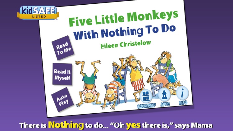 Five Little Monkeys With Nothing to Do