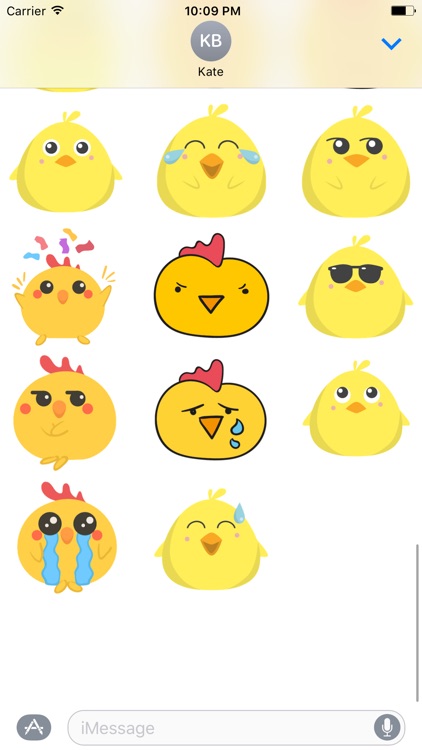 Cute Chickens - Fc Sticker