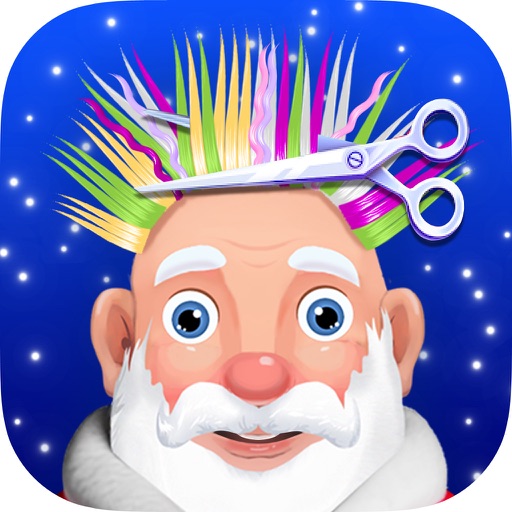 Santa Hair Style - Shave Beard & Barbershop Games iOS App
