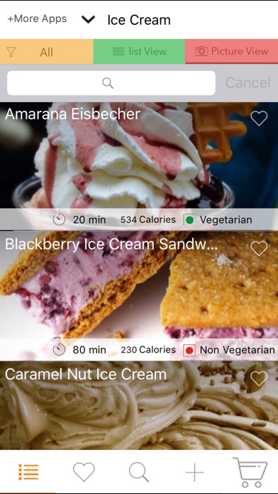 Ice Cream Recipes review screenshots