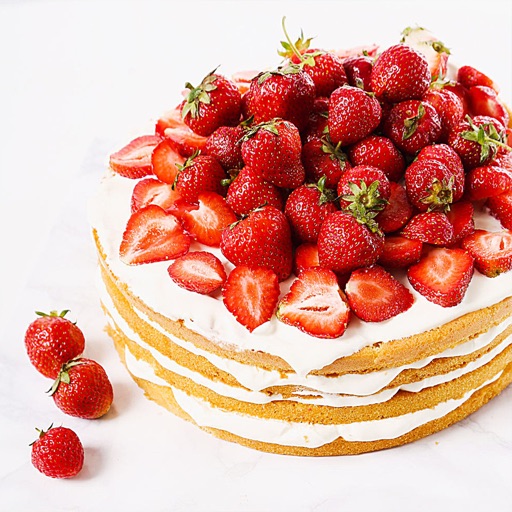 Strawberry Shortcake-magic cake story