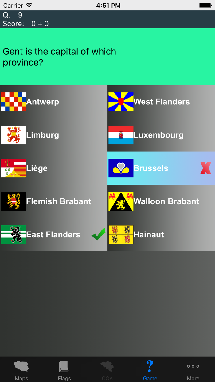 Belgium State Maps, Flags  Info