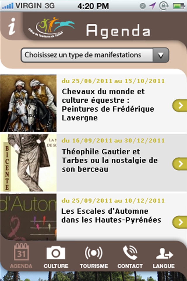 Tarbes Tourisme screenshot 2