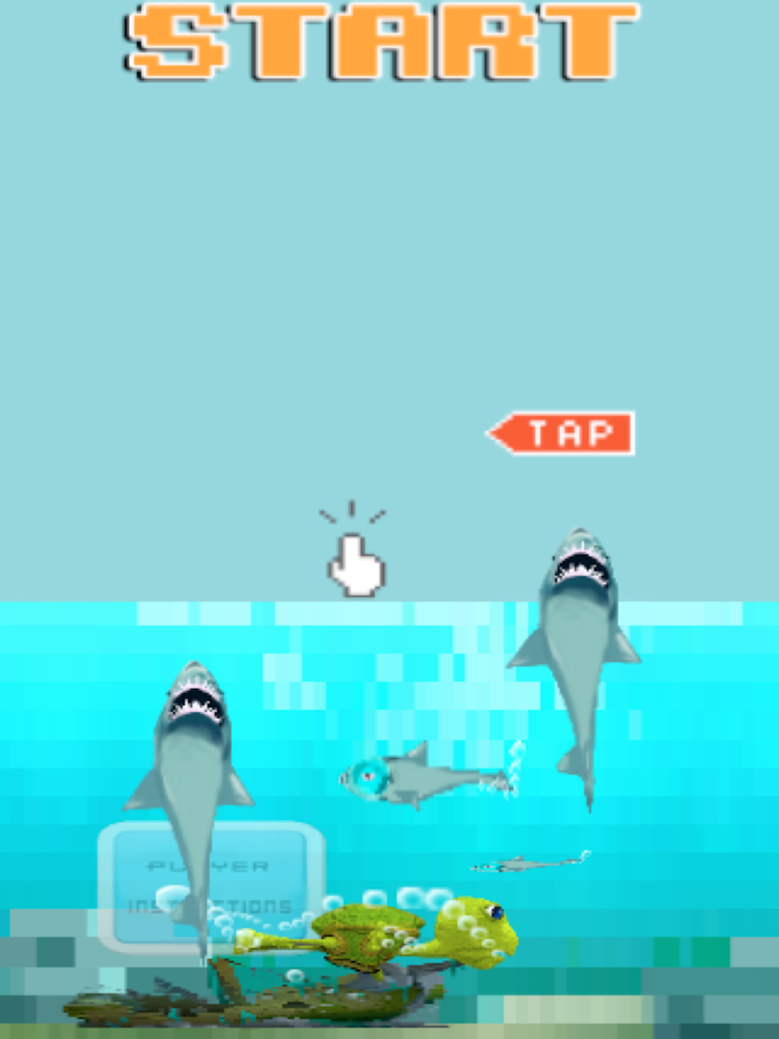 Pixel Addition Save Tangles the Turtle from the s