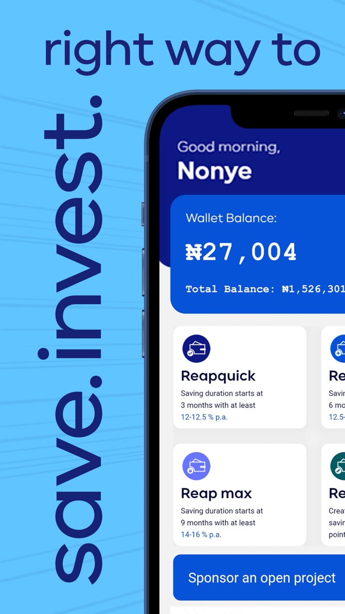 Reaprite Savings  Finance