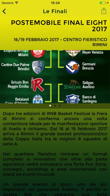 Final Eight Coppa Italia - LBA