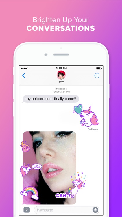 Unicorn Snot Stickers
