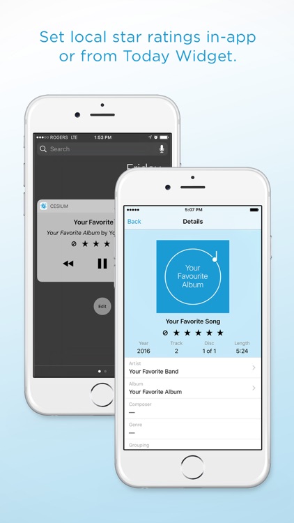 Cesium Music Player