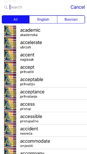 Bosnian Dictionary GoldEdition(圖2)-速報App