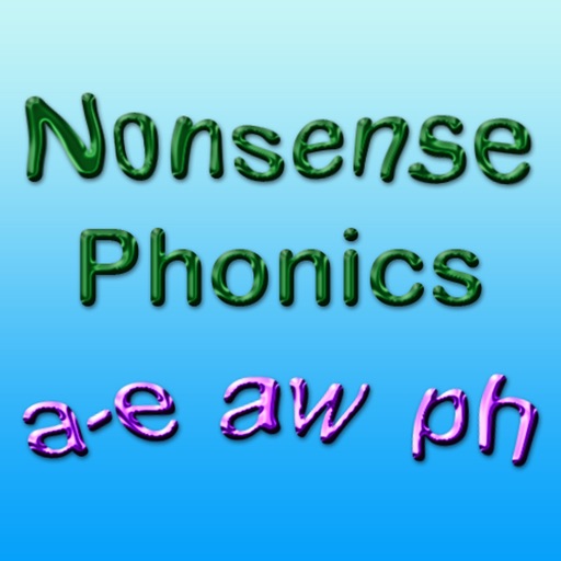 Nonsense Phonics: Phase 3 & 5 iOS App