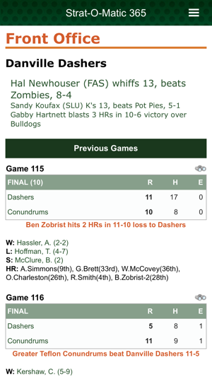 Strat-O-Matic 365