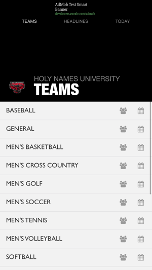 Holy Names University Hawks(圖3)-速報App