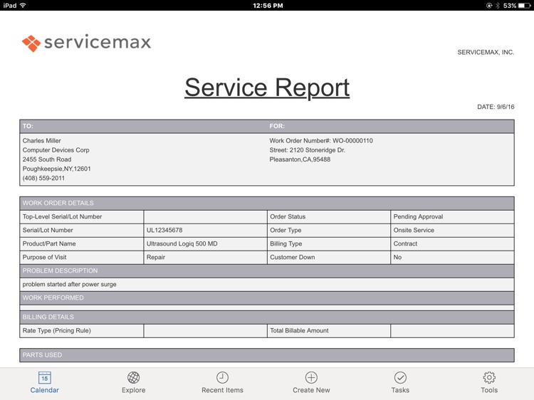 ServiceMax Field Service - Winter 17 screenshot-3