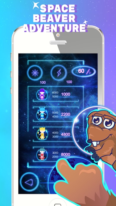 Space Beaver: Fast reaction game with gesture screenshot 4