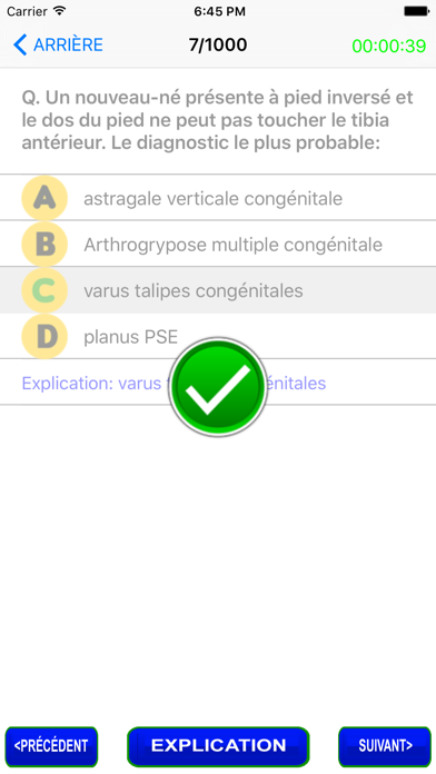 How to cancel & delete Orthopedics Questions in French from iphone & ipad 2