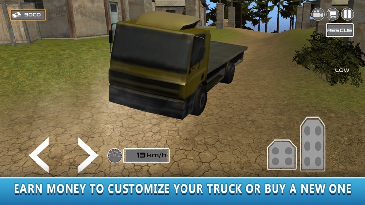 Semi Truck 4x4 Off-road Race Simulator screenshot-3