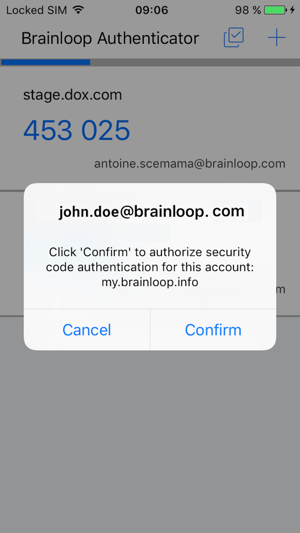 Brainloop Authenticator(圖2)-速報App