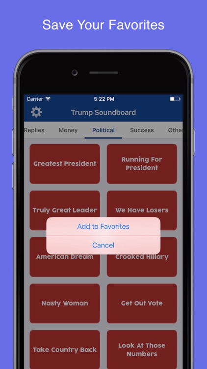 Donald Trump Soundboard: Trump Soundbites