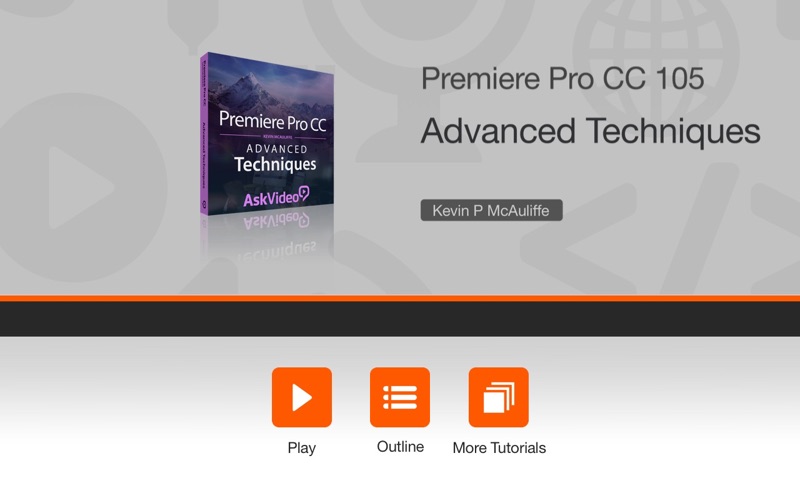 Adv. Techniques Course for Premiere Pro CC