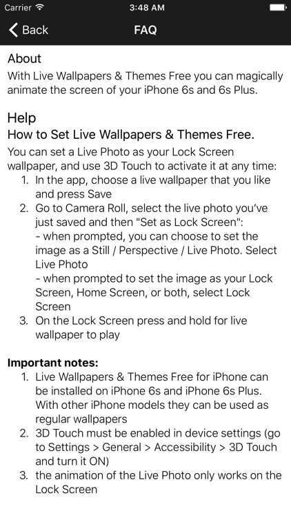HD Live Wallpapers - Theme & Backgrounds