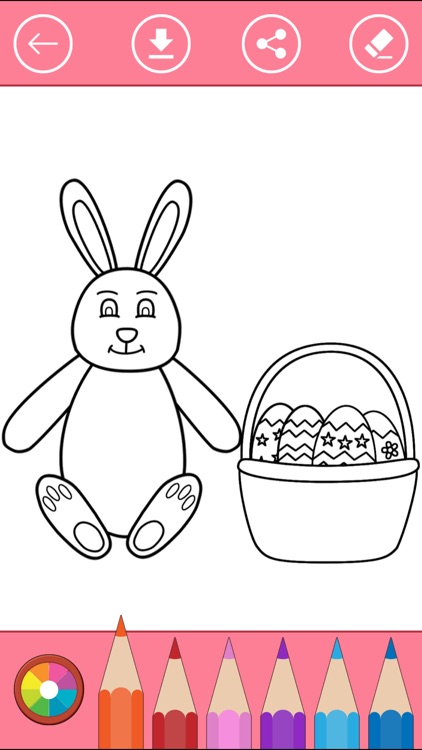 Easter Coloring Book for Children: Learn to color screenshot-3