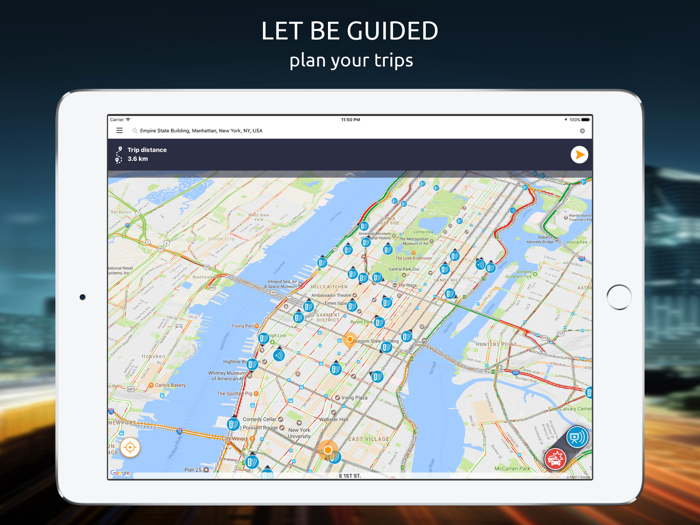 Glob - GPS, Traffic and radars
