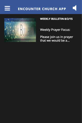 Encounter Church App screenshot 4