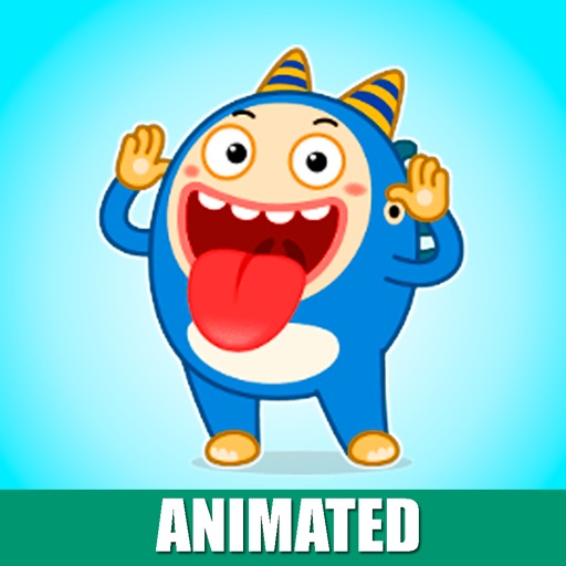 Animated Monsters Stickers! icon