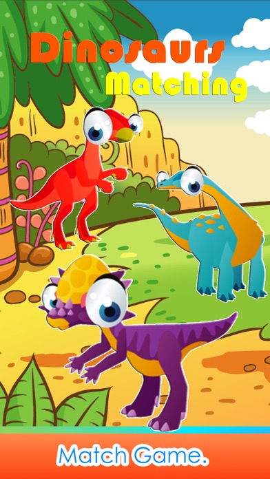 Dinosaurs Matching & Jigsaw Puzzles Games For Kids 1.0 IOS -