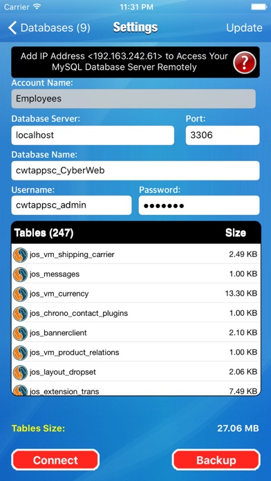 How to cancel & delete MySQL (PRO) from iphone & ipad 4