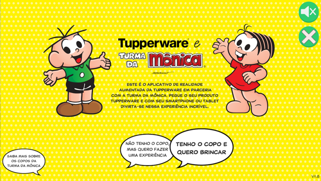 Tupperware e Turma da Mônica