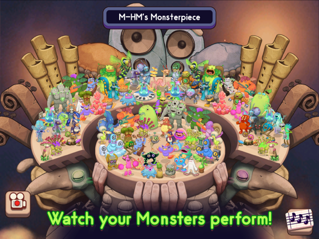 Snímek obrazovky My Singing Monsters Composer