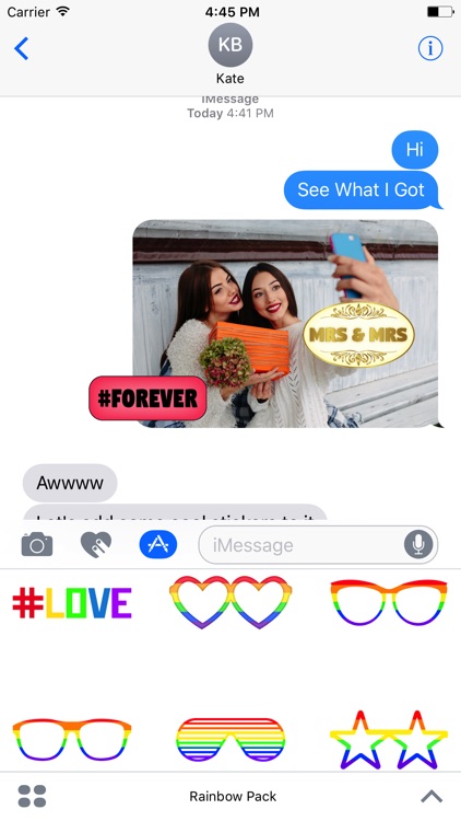 Rainbow Pack- Gay & Lesbian Emojis,Gay Flags Emoji