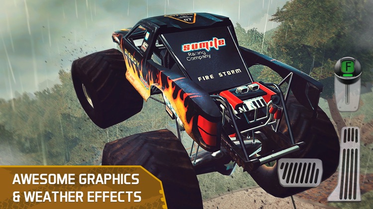 4x4 Dirt Track Trials Forest Driving Parking Sim screenshot-4