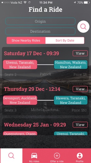 Thumbs Up NZ - Ride Sharing(圖2)-速報App