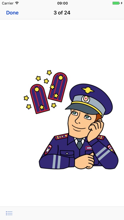 Police – stickers for iMessage
