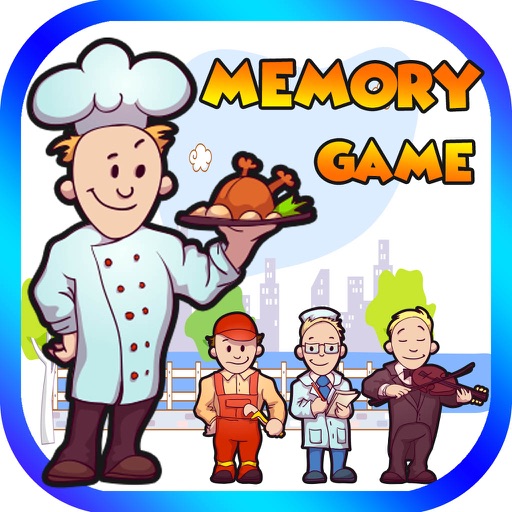 Occupation & Professions vocabulary game for kids Icon