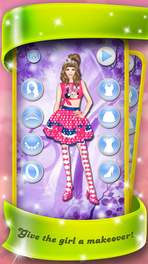 My Lovely Cartoon Princess - Stylish dress up game(圖3)-速報App