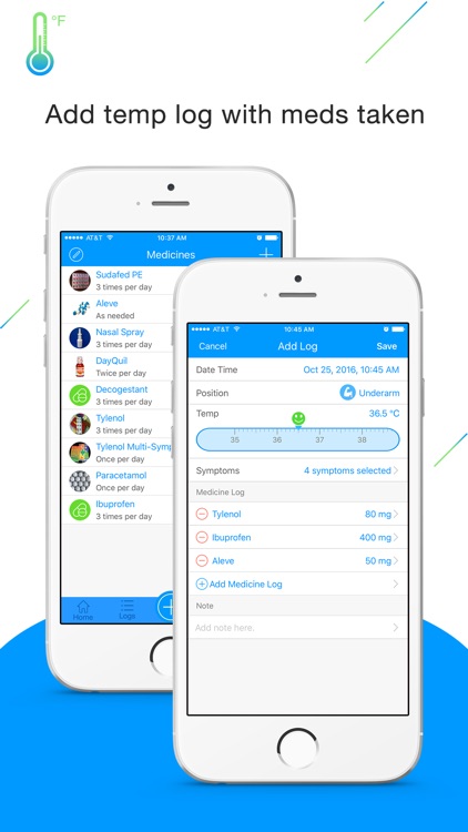 Fever Tracker - Body Temperature Manage for Family
